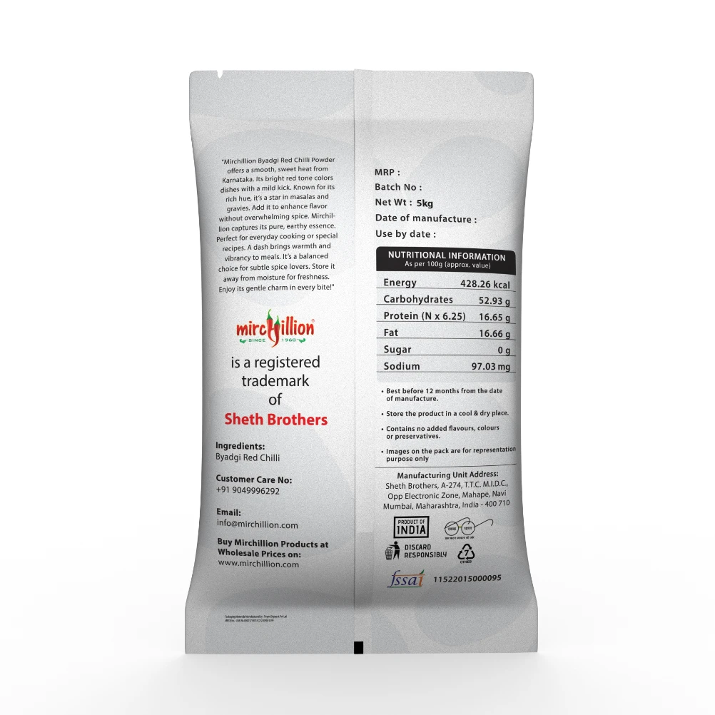 byadgi red chilli powder 5 kg.385.3